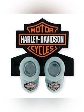 New Harley-Davidson Baby Booties